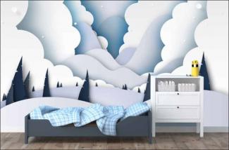 Fototapety 3D na ścianie w pokoju dziecka / Fototapeta 3D powiększy optycznie wnętrze Fototapety 3D na ścianie w pokoju dziecka / Fototapeta 3D powiększy optycznie wnętrze
