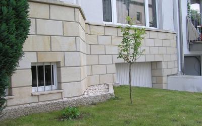 Elewacja z piaskowca - kamień elewacyjny / Wrocław House