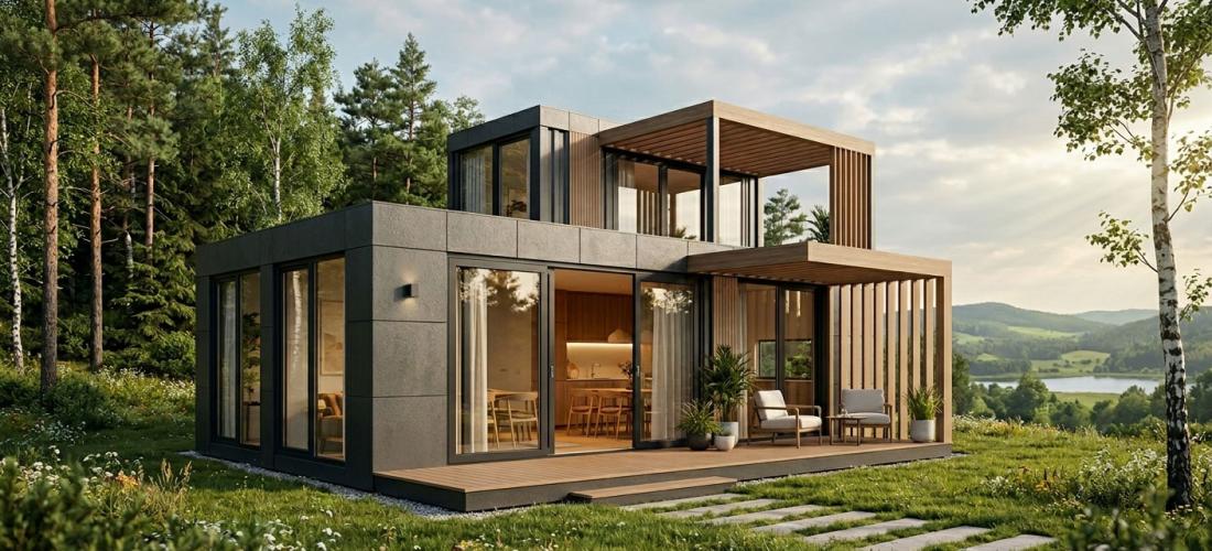Całoroczne Domy z Kontenerów od Podstaw – Marka SKRYCIE