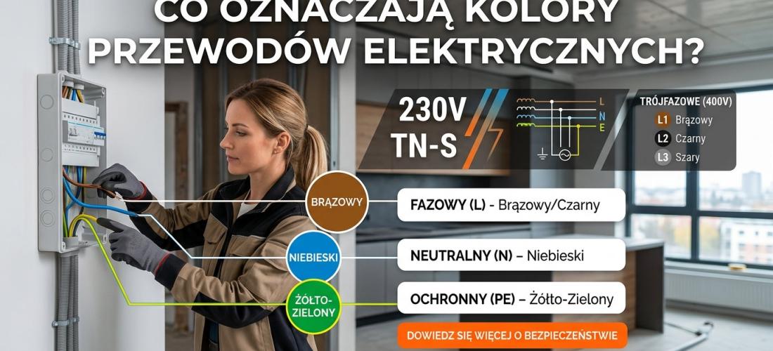 Kolory przewodów elektrycznych – oznaczenia i schematy