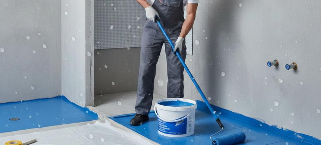 Hydroizolacja łazienki krok po kroku – Poradnik