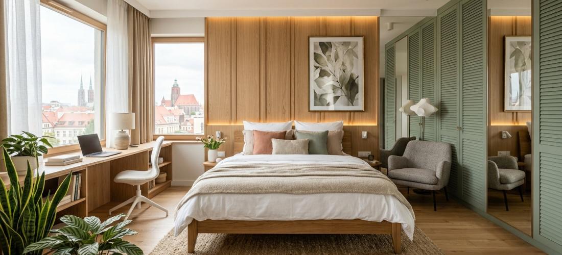 Jak urządzić sypialnię? 10 inspiracji i trendów we Wrocławiu (2026)