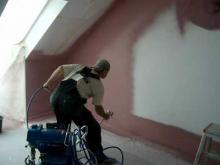 Jak pomalować ściany pistoletem lub agregatem malarskim?