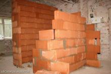 Murowane ściany działowe