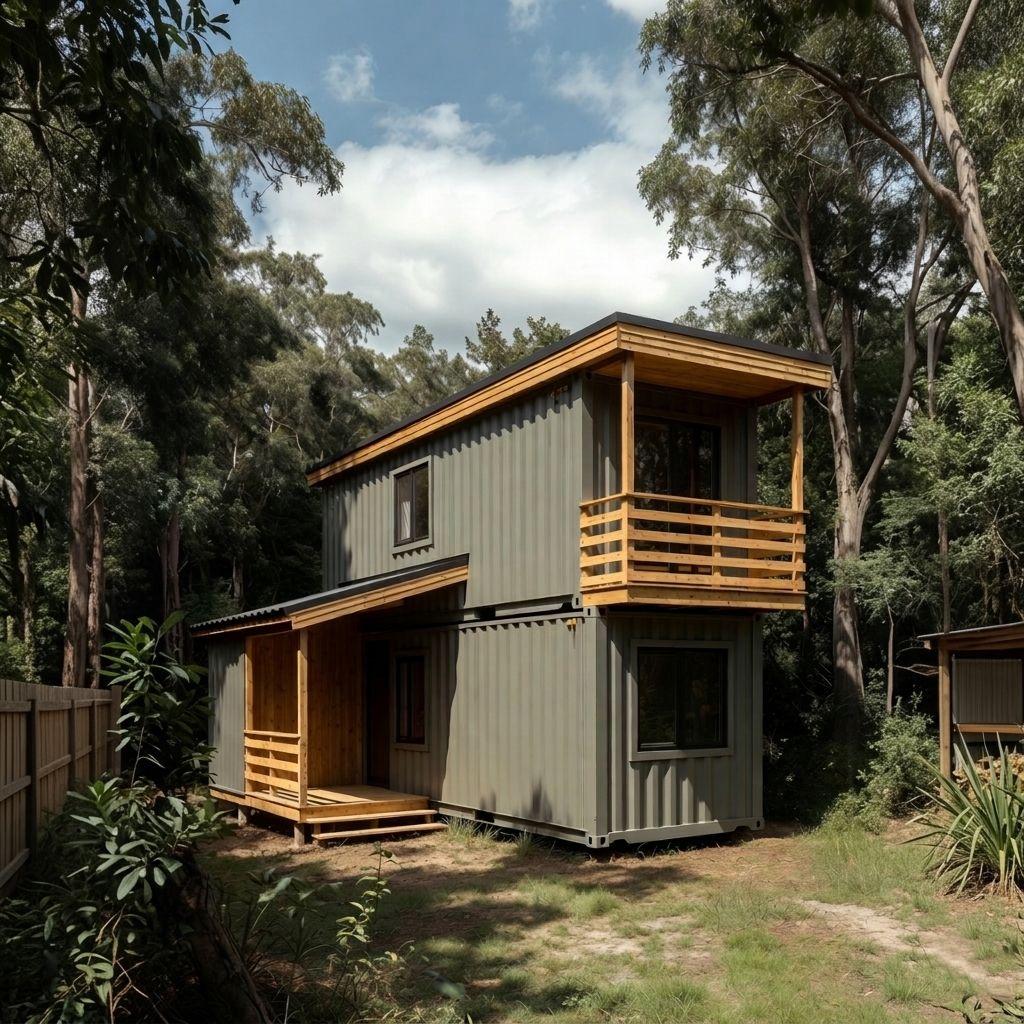 dom modułowy na działce