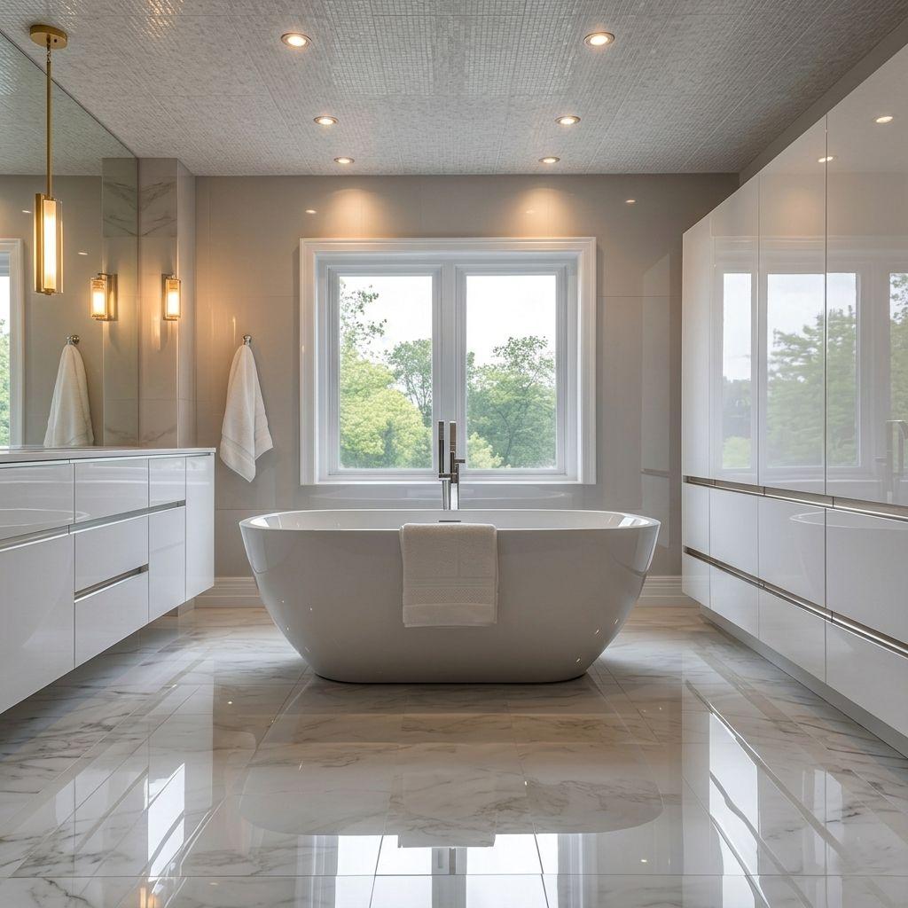 Modernistyczny minimalizm w klimacie spa