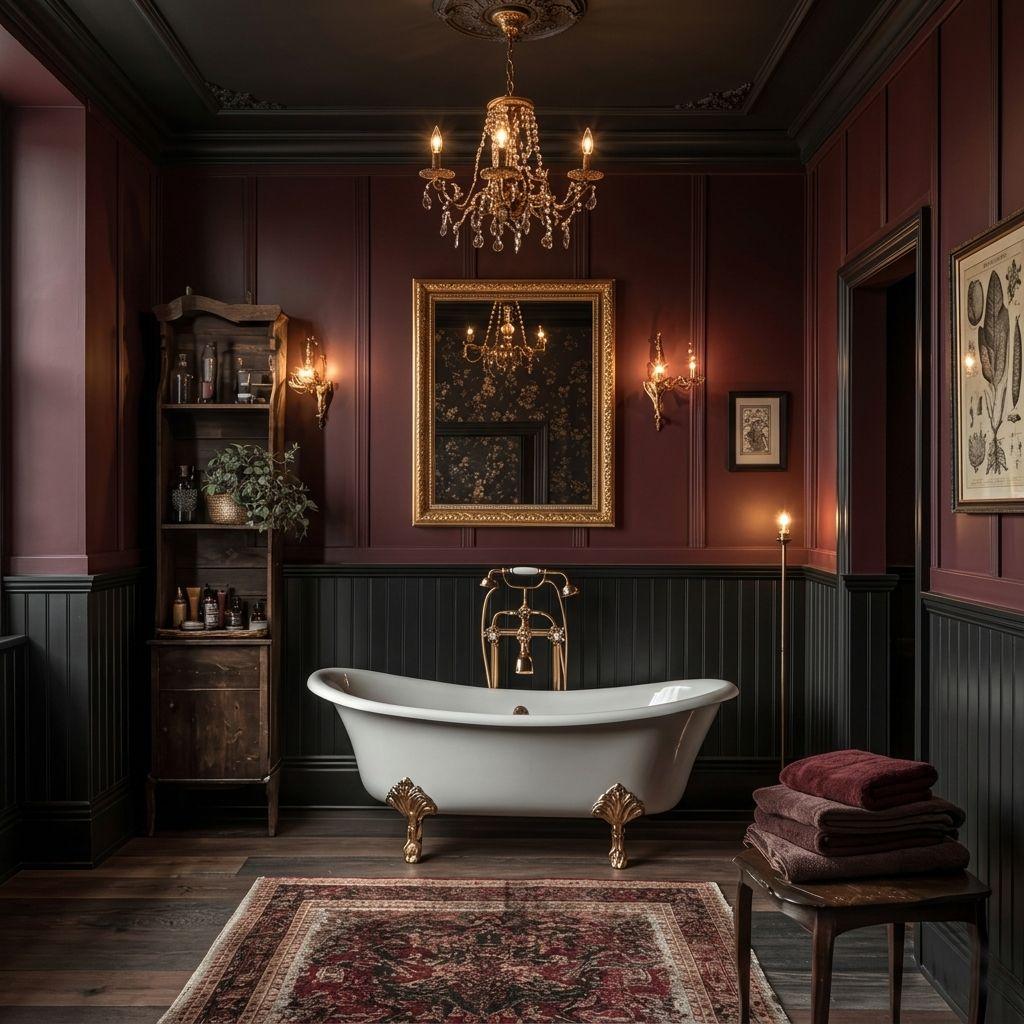 Akcent bogatych, złotych dekoracji