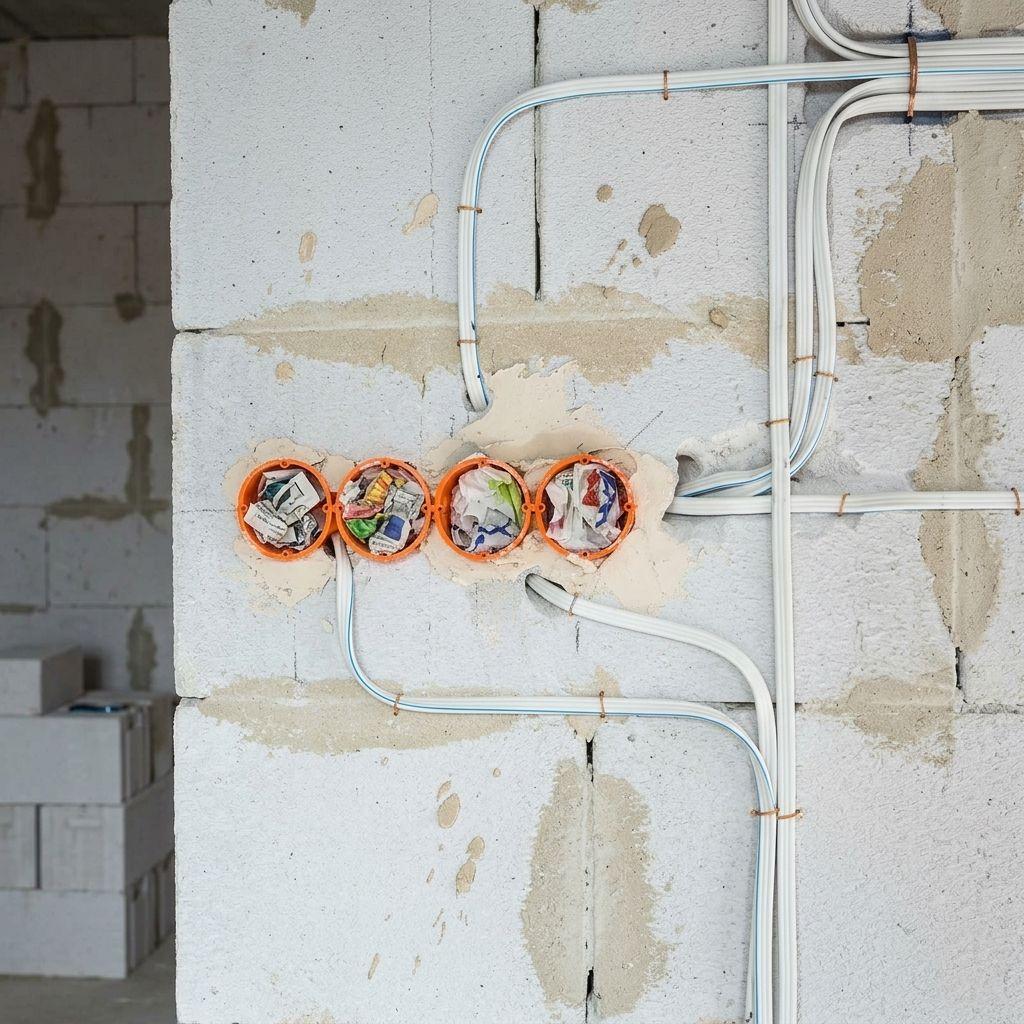 Częste błędy przy wykonywaniu instalacji elektrycznej w budynku