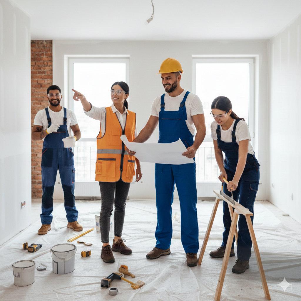 Fachowiec do remontu mieszkania, jak znaleźć sprawdzoną ekipę?