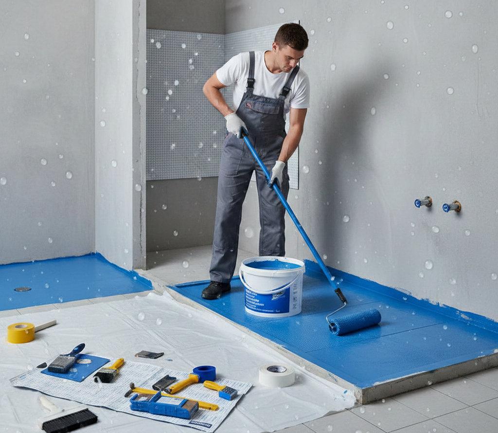 Hydroizolacja łazienki krok po kroku – Poradnik