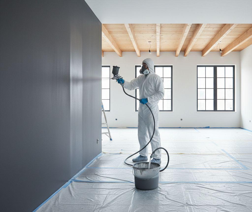 Malowanie natryskowe - potrzebny sprzęt i farby