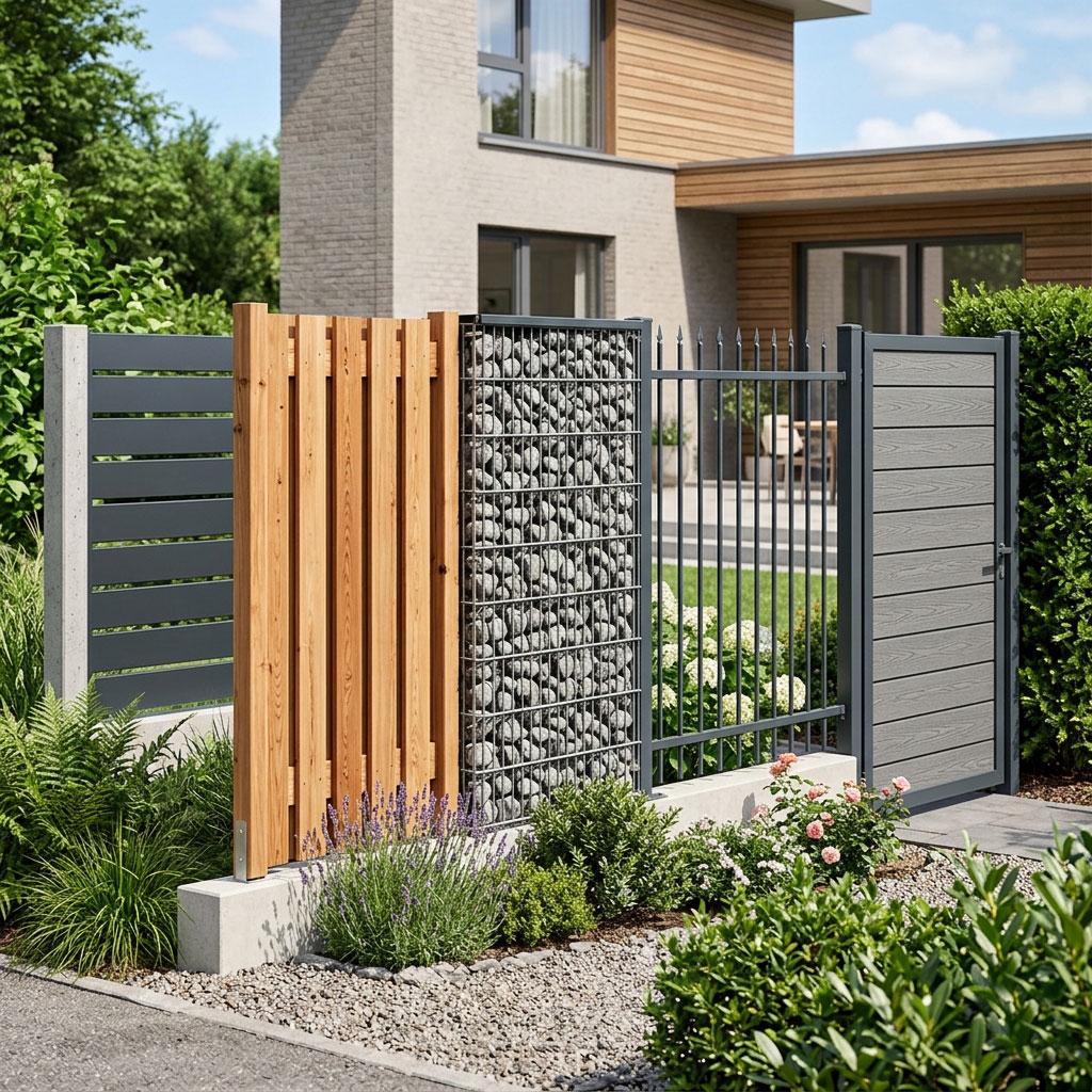 Nowoczesne ogrodzenia posesji: 5 pomysłów w różnych cenach