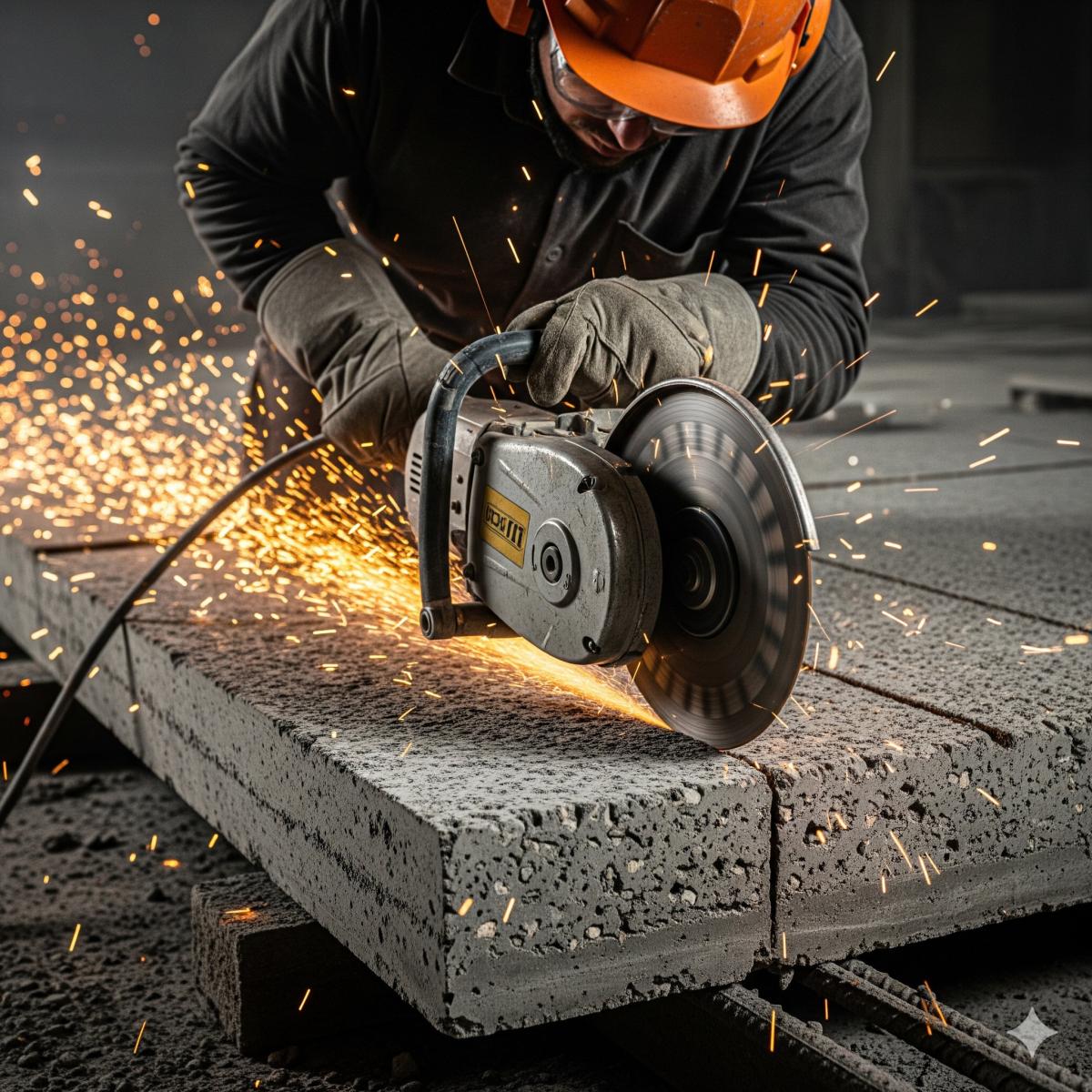 precyzyjne cięcie przy użyciu specjalistycznego sprzętu w warunkach przemysłowych