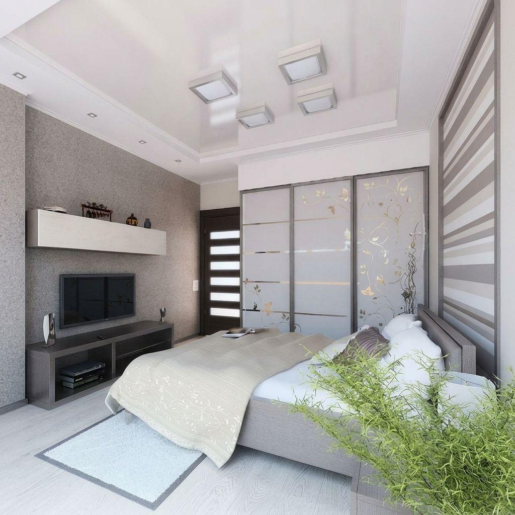 sufit napinany w sypialni