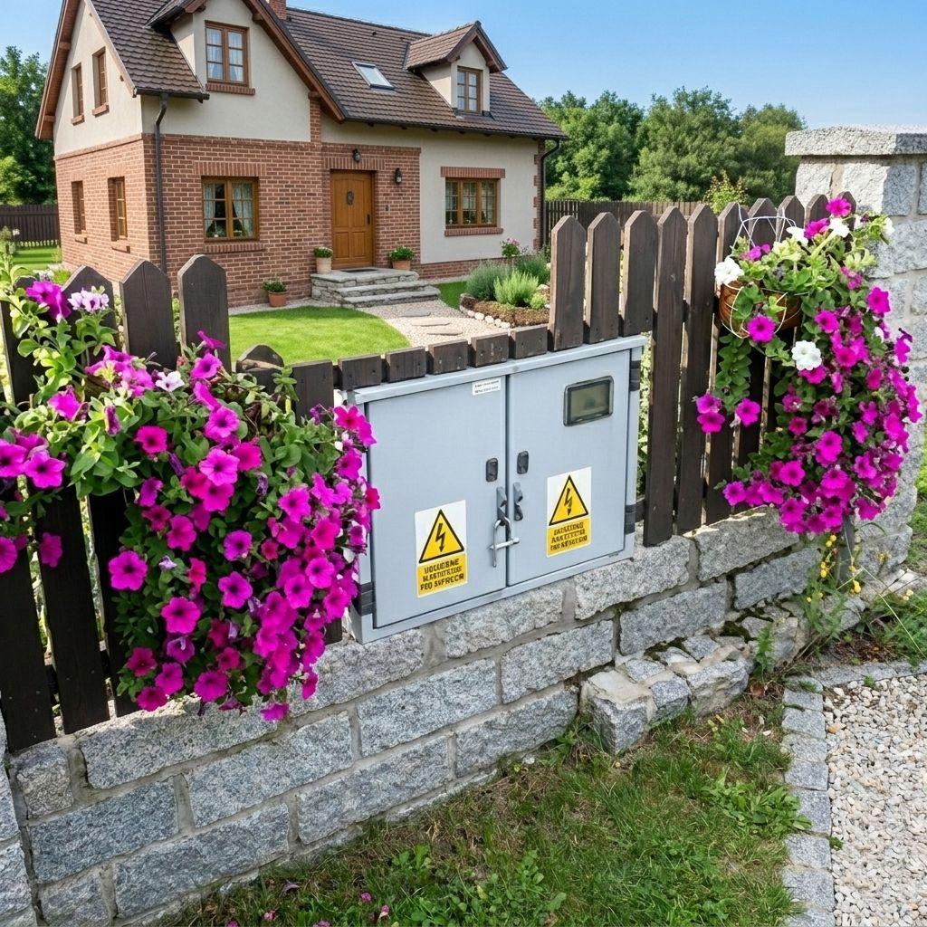 Wykonanie przyłącza elektroenergetycznego jest jednym z etapów uzbrojenia działki budowlanej